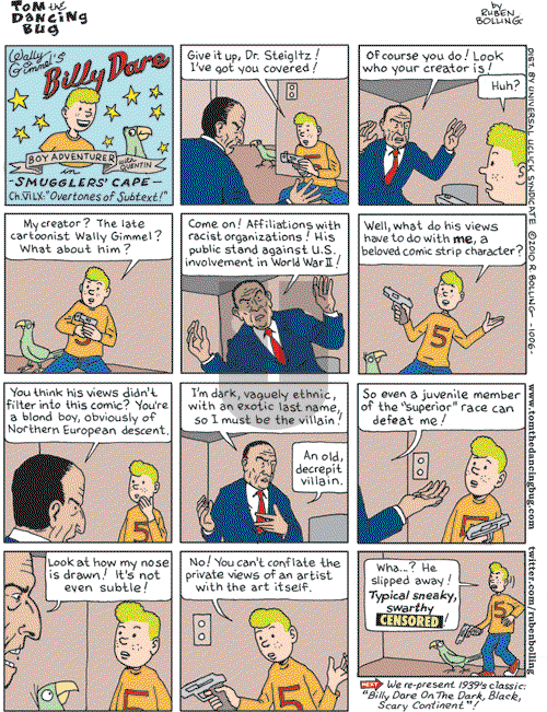 Tom the Dancing Bug on Friday October 1, 2010 Comic Strip