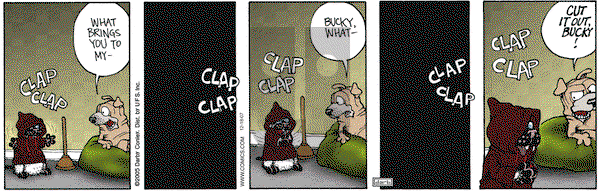Get Fuzzy on Tuesday December 18, 2007 Comic Strip