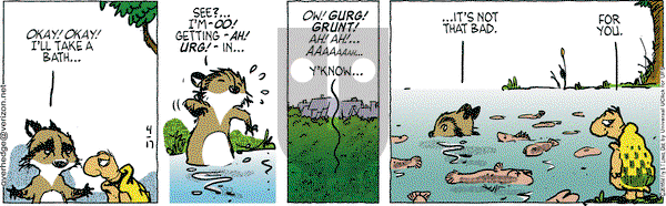 Over the Hedge on Friday April 17, 2015 Comic Strip