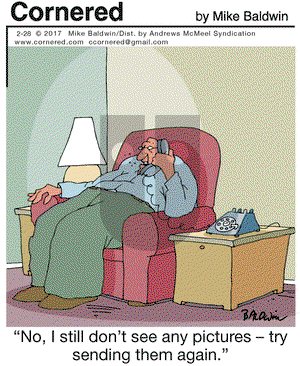 Cornered on Tuesday February 28, 2017 Comic Strip