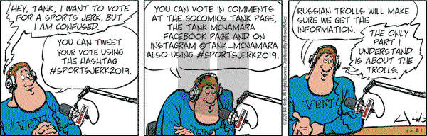 Tank McNamara - Tuesday January 21, 2020 Comic Strip