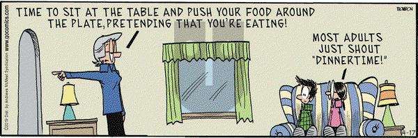 Grand Avenue on Wednesday April 17, 2019 Comic Strip