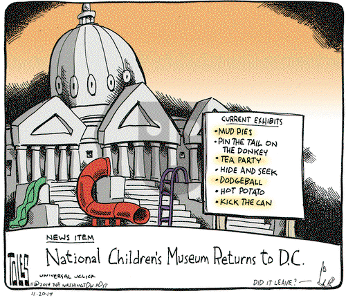 Tom Toles on Thursday November 20, 2014 Comic Strip