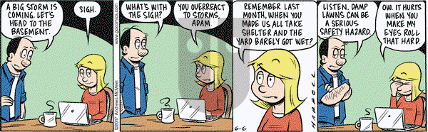 Adam@Home on Tuesday June 6, 2017 Comic Strip