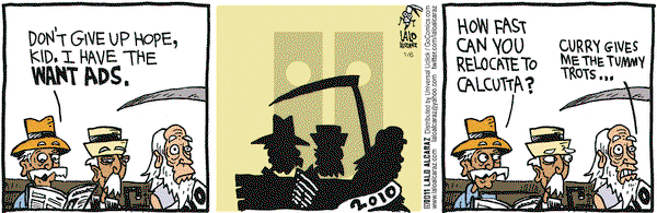 La Cucaracha on Thursday January 6, 2011 Comic Strip