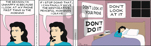 Nancy - Monday October 11, 2021 Comic Strip