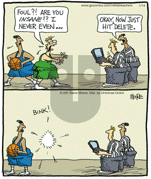 In the Bleachers on Saturday January 14, 2012 Comic Strip
