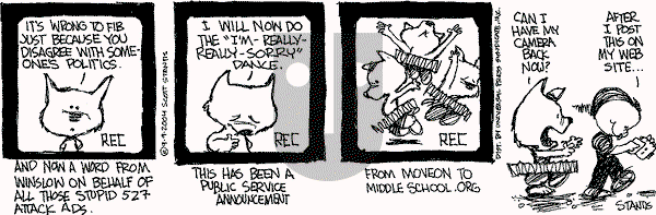 Prickly City on Thursday September 9, 2004 Comic Strip