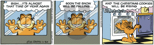 Garfield on Thursday November 30, 2006 Comic Strip