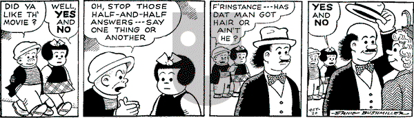 Nancy Classics on Thursday October 20, 2016 Comic Strip