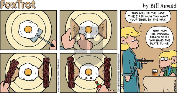 FoxTrot - Sunday October 14, 2018 Comic Strip