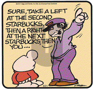 Ziggy on Friday September 21, 2007 Comic Strip