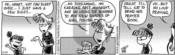 Heart of the City on Friday November 19, 2010 Comic Strip