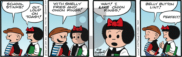 Nancy on Friday June 5, 2015 Comic Strip