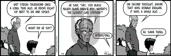 The Boondocks on Tuesday February 8, 2011 Comic Strip