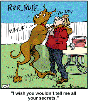 Marmaduke on Tuesday April 2, 2013 Comic Strip