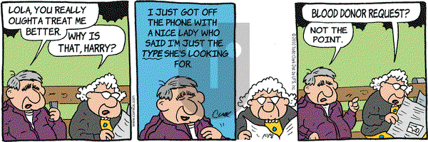 Lola on Friday October 8, 2010 Comic Strip