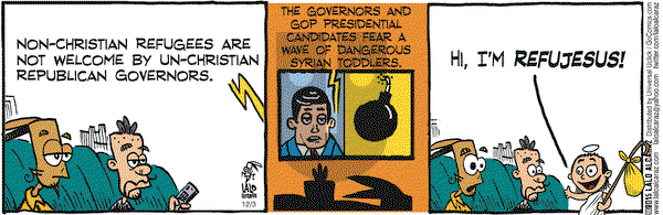 La Cucaracha on Thursday December 3, 2015 Comic Strip