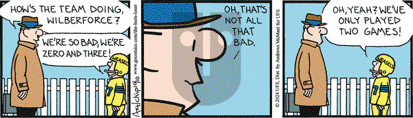 The Born Loser on Thursday October 10, 2024 Comic Strip