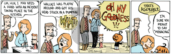 Wallace the Brave on Friday October 14, 2016 Comic Strip