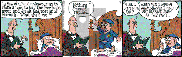 Monty on Thursday December 19, 2013 Comic Strip