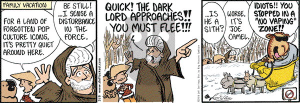 DeFlocked on Tuesday March 8, 2016 Comic Strip