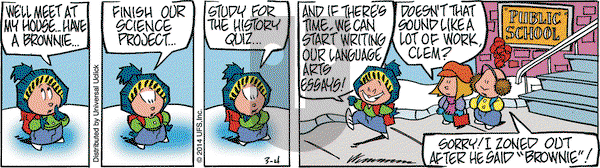 Rose is Rose on Tuesday March 4, 2014 Comic Strip