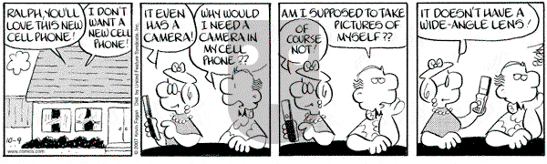 Drabble on Tuesday October 9, 2007 Comic Strip