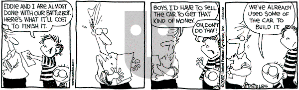 The Buckets on Thursday March 21, 2002 Comic Strip