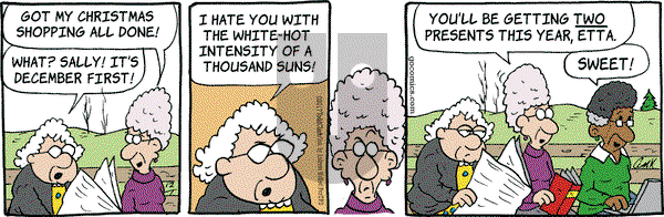 Lola on Friday December 1, 2017 Comic Strip