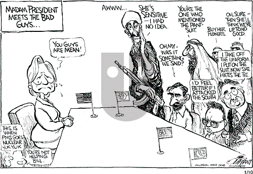 Pat Oliphant on Thursday January 10, 2008 Comic Strip