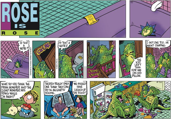 Rose is Rose on Sunday August 30, 2020 Comic Strip