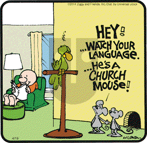 Ziggy on Saturday April 19, 2014 Comic Strip