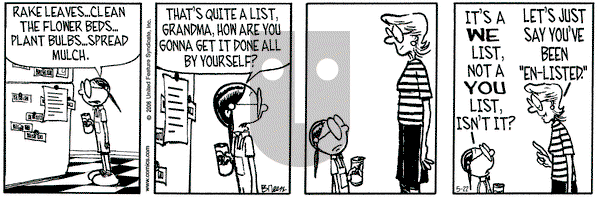 Grand Avenue on Monday May 22, 2006 Comic Strip