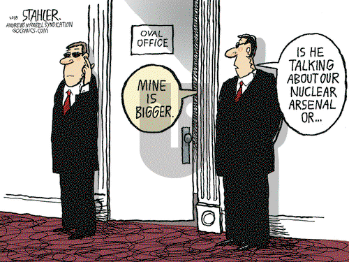 Jeff Stahler on Thursday January 4, 2018 Comic Strip