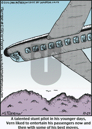 Close to Home on Saturday October 29, 2016 Comic Strip