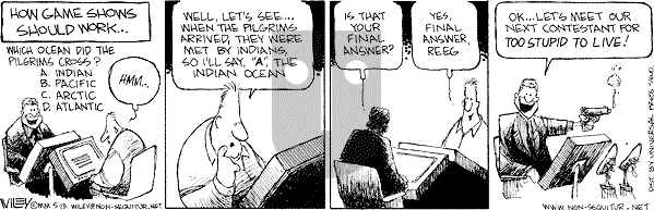 Non Sequitur on Saturday May 13, 2000 Comic Strip