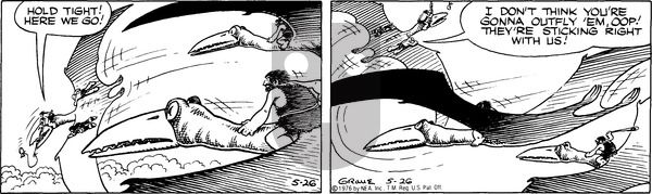 Alley Oop on Wednesday May 26, 1976 Comic Strip