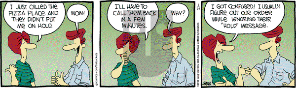 The Buckets on Monday January 29, 2018 Comic Strip