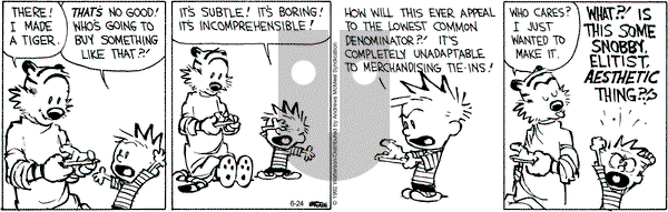 Calvin and Hobbes - Friday June 24, 2022 Comic Strip