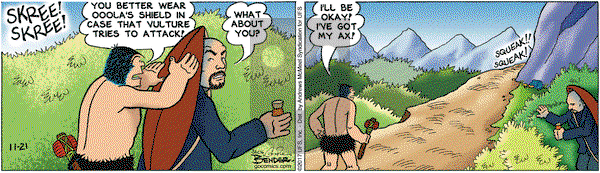 Alley Oop on Tuesday November 21, 2017 Comic Strip