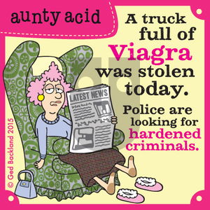 Aunty Acid on Monday May 4, 2015 Comic Strip