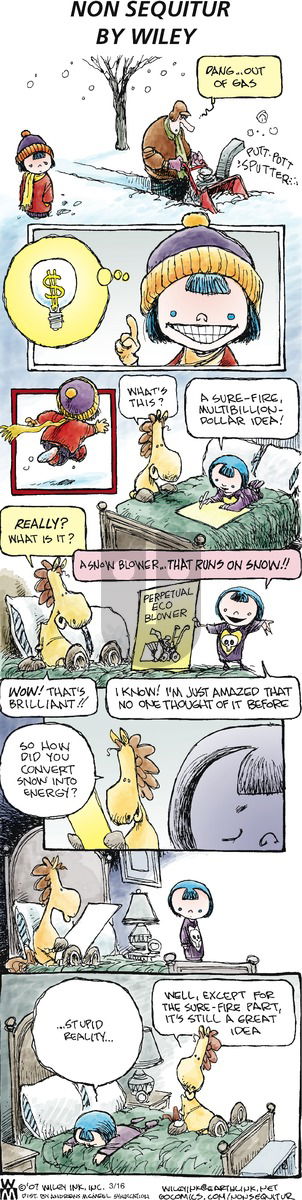 Non Sequitur on Sunday March 16, 2025 Comic Strip