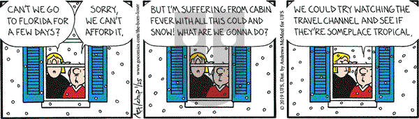 The Born Loser on Friday January 25, 2019 Comic Strip