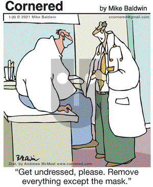 Cornered on Wednesday January 20, 2021 Comic Strip