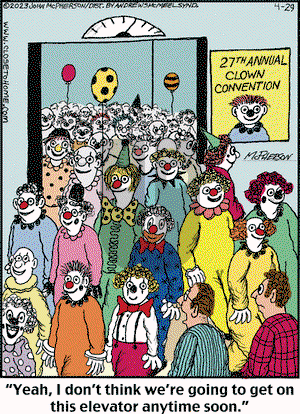 Close to Home on Saturday April 29, 2023 Comic Strip