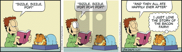 Garfield on Wednesday November 27, 2019 Comic Strip