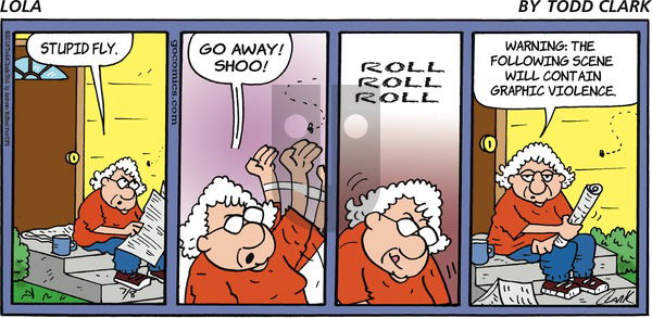 Lola on Sunday July 8, 2018 Comic Strip