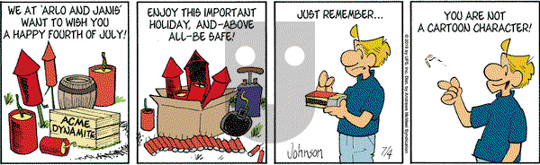 Arlo and Janis on Thursday July 4, 2019 Comic Strip