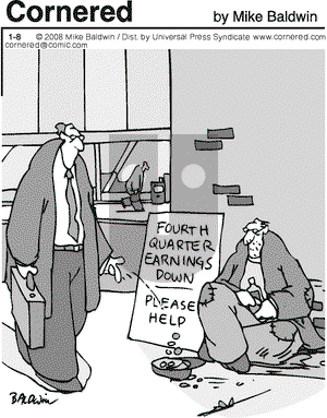 Cornered on Tuesday January 8, 2008 Comic Strip